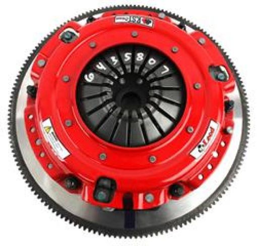Picture of McLeod RST Twin Clutch Kit Ford Modular Engine 164 Tooth RG 26 Spline Input Shaft wSteel Flywheel