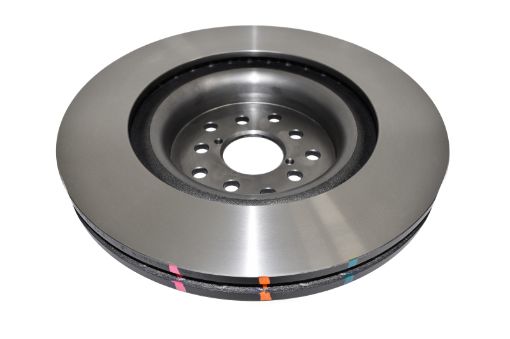 Picture of DBA 17 - 19 Subaru STI w 6 Piston Brembo Calipers 4000 Series Standard Front Brake Rotor