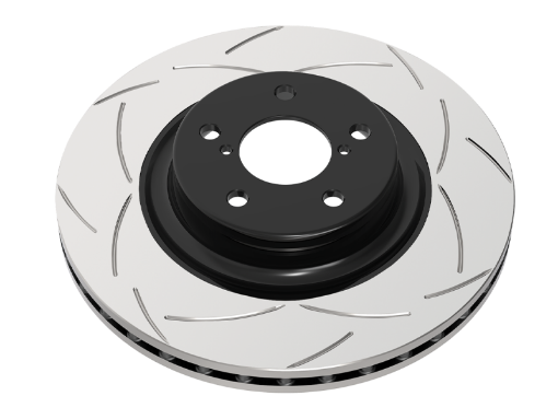 Picture of DBA 18 - 21 Subaru WRX STI (w19in Wheels 6 Piston Brembo Caliper) Front Slotted Street Series Rotor