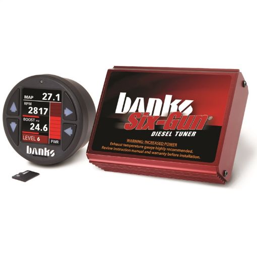 Picture of Banks 04 - 05 ChevyGMC 25003500 6.6L LLY Six - Gun Diesel Tuner w iDash - 1.8 DataMonster