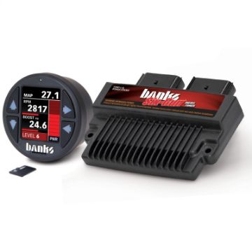 Picture of Banks 08 - 10 Ford F - 250F - 350F - 450 6.4L Six - Gun Diesel Tuner w iDash - 1.8 DataMonster