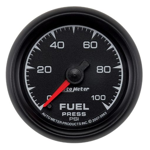 Picture of Autometer ES 52mm 0 - 100 PSI Fuel Pressure Gauge