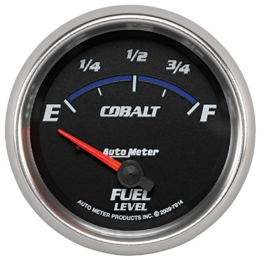 Picture of Autometer Cobalt 66.7mm 0 - 90 ohms Fuel Level Gauge