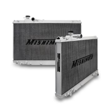 Picture of Mishimoto 93 - 98 Toyota Supra 3 Row Turbo Manual X - LINE (Thicker Core) Aluminum Radiator