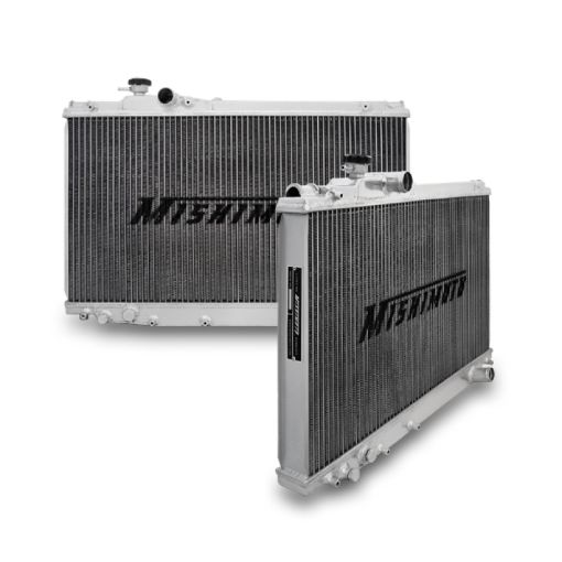 Picture of Mishimoto 93 - 98 Toyota Supra 3 Row Turbo Manual X - LINE (Thicker Core) Aluminum Radiator