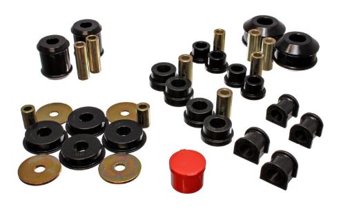 Picture of Energy Suspension 03 - 05 Mitsubishi Lancer EVO 8 Black Hyper - flex Master Bushing Set