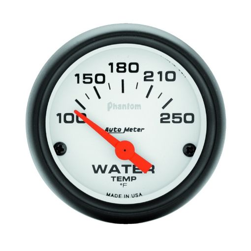 Picture of Autometer Phantom 52mm 100 - 250 Deg F Electronic Water Temp Gauge