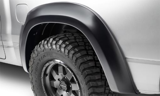 Picture of Bushwacker 19 - 22 Ram 1500 (Excl. RebelTRX) 76.3 67.4in Bed Extend - A - Fender Flares 2pc RR - Blk