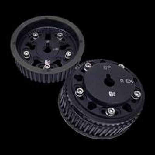Picture of Brian Crower Adjustable Cam Gears Black for Subaru EJ205EJ257 (set of 2) - exhaust side only