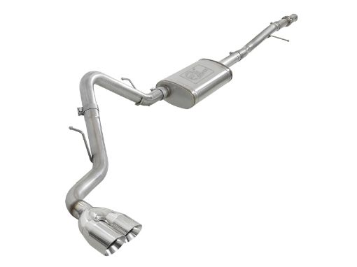 Picture of aFe Vulcan Series 3in 304SS Exhaust Cat - Back wPol Tip 2019 GM SilveradoSierra 1500 V6 - 4.3LV8 - 5.3L