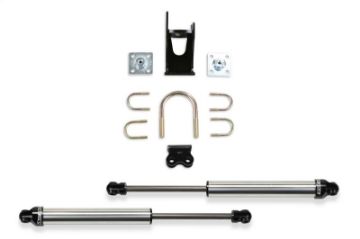 Picture of Fabtech 05 - 21 Ford F250350 4WD Dual Steering Stabilizer System (Opposing Style) wDL 2.25 Shocks