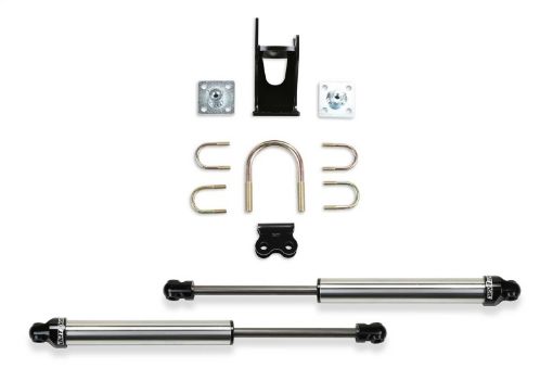 Picture of Fabtech 05 - 21 Ford F250350 4WD Dual Steering Stabilizer System (Opposing Style) wDL 2.25 Shocks