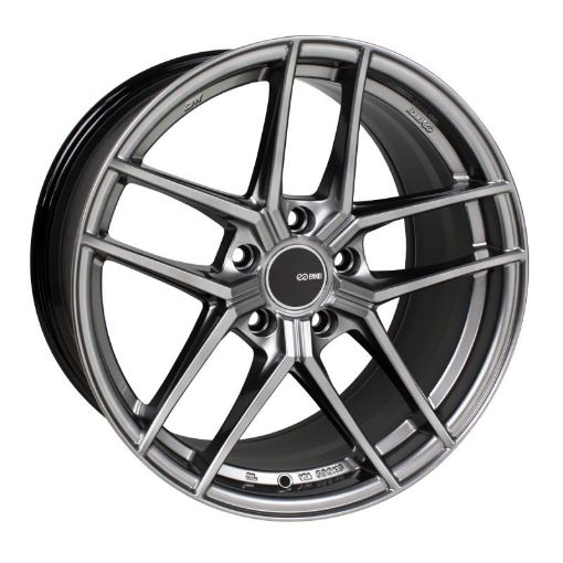 Picture of Enkei TY5 18x8 5x114.3 50mm Offset 72.6mm Bore Hyper Silver Wheel