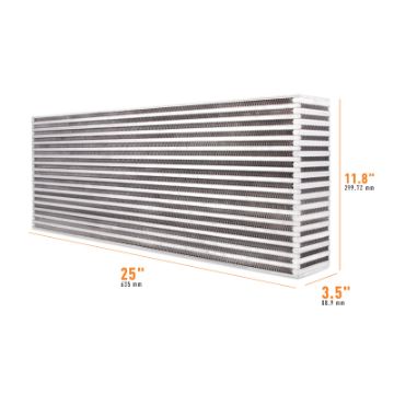 Picture of Mishimoto Universal Air - to - Air Intercooler Core - 25in 11.8in 3.5in