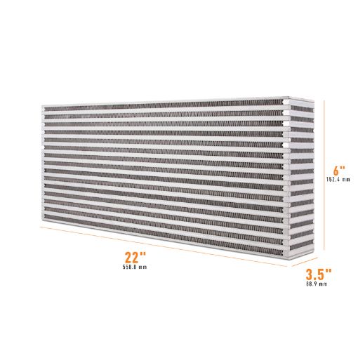 Picture of Mishimoto Universal Air - to - Air Intercooler Core - 22in 6in 3.5in