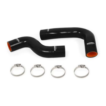 Picture of Mishimoto 92 - 00 Subaru WRXSTI Turbo Silicone Radiator Hose Kit - Black