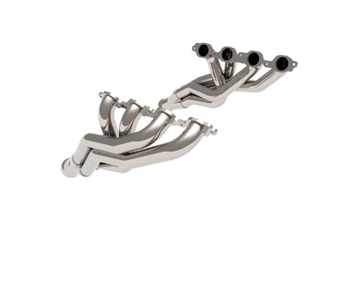 Picture of Kooks 2019 GM Series Truck 6.2L 1.75in x 3in SS Headers 3in x 3.5in ULTRA GREEN SS Catted Y - Pipe