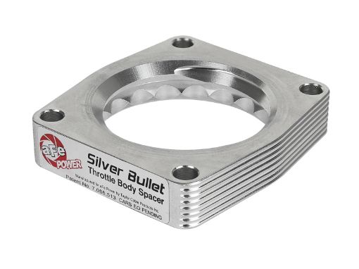 Picture of aFe Silver Bullet Throttle Body Spacer TBS 17 - 19 Nissan Patrol (Y61) I6 - 4.8L