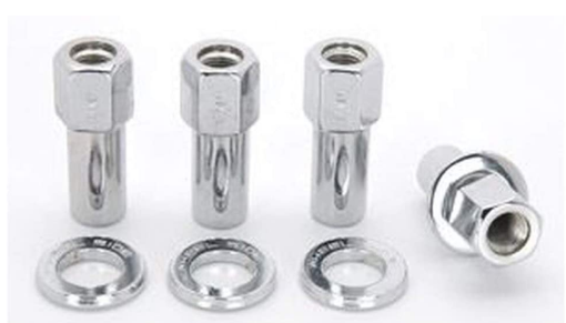 Picture of Weld Open End Lug Nuts w Centered Washers 12in. RH - 4pk.