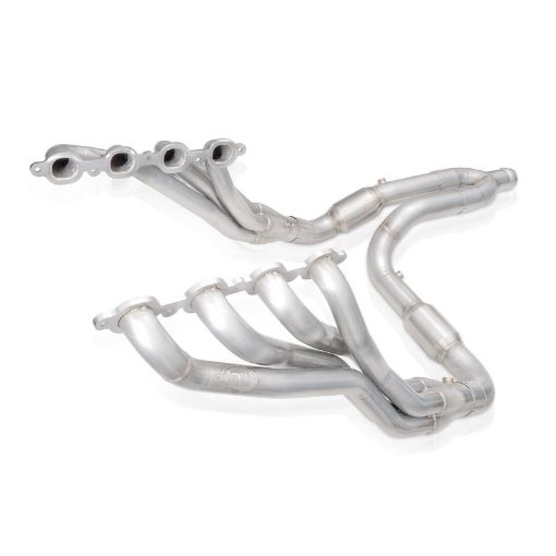 Picture of Stainless Works 15 - 19 Chevrolet Tahoe Headers 5.3L 1 - 78in Primaries High - Flow Cats 3in Leads Y - Pipe