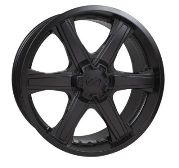 Picture of Enkei BHAWK 22x9.5 6x139.7 30mm Offset 78mm Bore Black Wheel