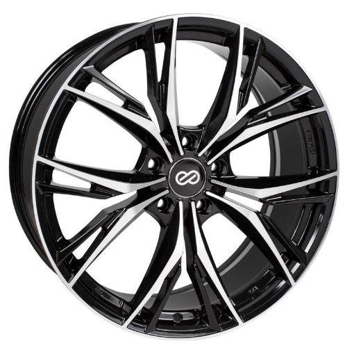 Picture of Enkei ONX 20x8.5 5x114.3 40mm Offset 72.6mm Bore Black Machined Wheel