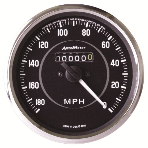 Picture of Autometer Cobra 4 inch 0 - 180 MPH Mechanical Speedometer