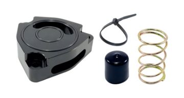 Picture of Torque Solution Blow Off BOV Sound Plate (Black) 11 Hyundai Veloster Turbo