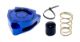 Picture of Torque Solution Blow Off BOV Sound Plate (Blue) 11 Hyundai Veloster Turbo