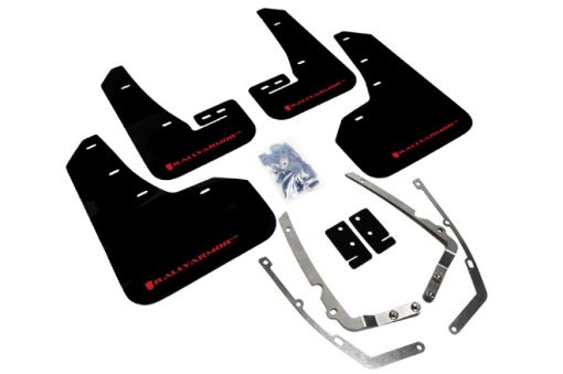 Picture of Rally Armor 15 - 21 MKVII VW GolfGTI Black UR Mud Flap wRed Logo