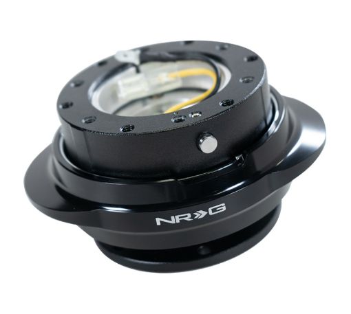 Picture of NRG Quick Release Gen 2.2 - Black Body Shiny Black Oval Ring