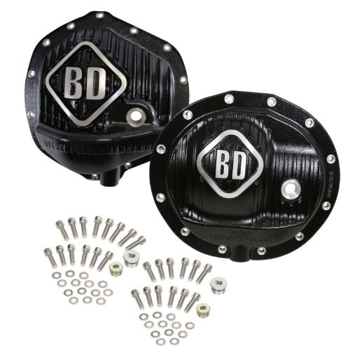 Picture of BD Diesel Differential Cover Pack Front Rear - 14 - 18 Ram 25003500 wo Rear Coil Springs