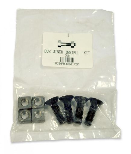 Picture of DV8 Offroad Winch Mounting Kit for DV8 12K Winches Used w Winch Plates