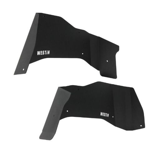 Picture of Westin 07 - 18 Jeep Wrangler JK Inner Fenders - Rear - Textured Black