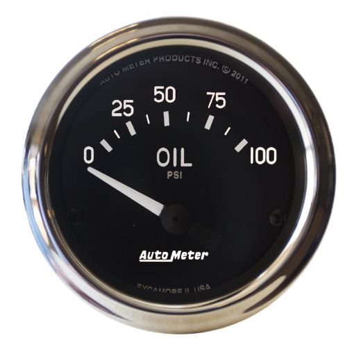 Picture of Autometer Cobra 2 116in 0 - 100 PSI Electric Oil Pressure Gauge