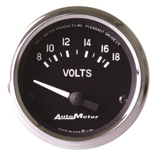 Picture of Autometer Cobra 2 116in 8 - 18 Volt Electric Voltmeter Gauge