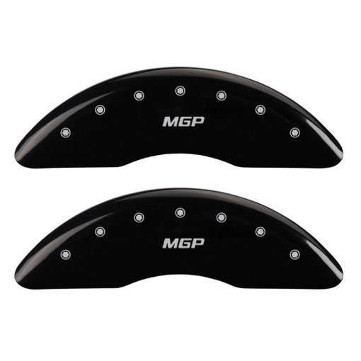 Picture of MGP 2 Caliper Covers Engraved Front MGP Black Finish Silver Characters 2007 GMC Canyon