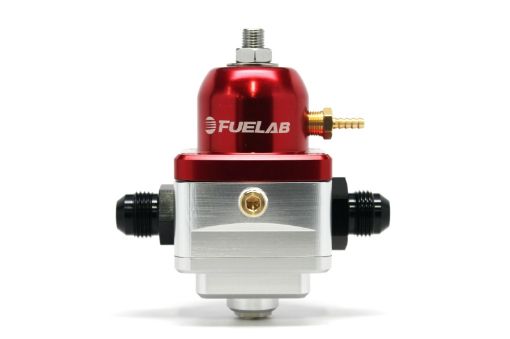 Picture of Fuelab 529 Electronic EFI Adjustable FPR (1) - 6AN In (1) - 6AN Return - Red