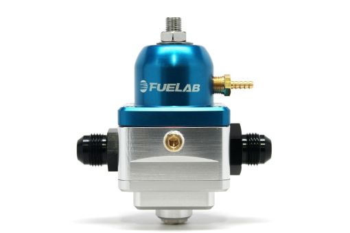 Picture of Fuelab 529 Electronic EFI Adjustable FPR (1) - 6AN In (1) - 6AN Return - Blue