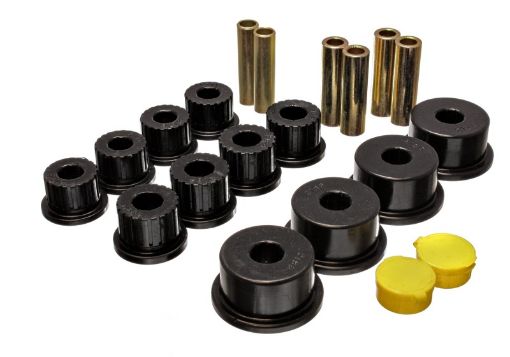 Picture of Energy Suspension 94 - 02 Dodge Ram Black Rear Leaf Spring Bushing Set