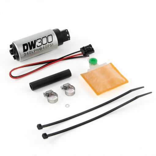 Picture of DeatschWerks 320 LPH In - Tank Fuel Pump w 90 - 94 Eclipse FWD Set Up Kit