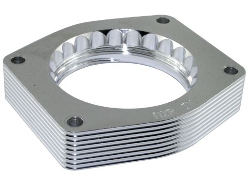 Picture of aFe Silver Bullet Throttle Body Spacers TBS GM Trucks SUVs 07 - 11 V8 - 4.85.36.2L (GMT900)