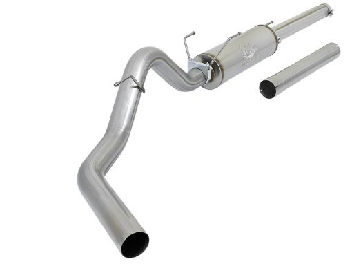 Picture of aFe LARGE Bore HD Exhausts Cat - Back SS - 409 EXH CB Dodge Diesel Trucks 03 - 04 L6 - 5.9L (td)