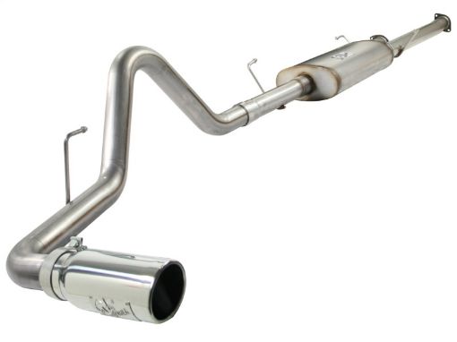 Picture of aFe MACHForce XP Exhausts Cat - Back SS - 409 EXH CB Toyota Tundra 10 - 11 V8 - 5.7L 145.7 WB (pol tip)