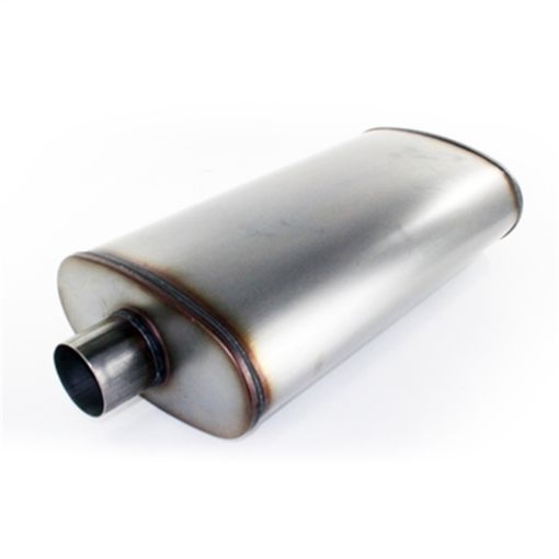 Picture of aFe MACHForce XP Exhausts Mufflers SS - 409 EXH Muffler 3InOut 5x11 Body Brushed