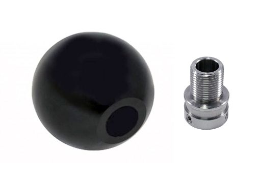 Picture of Torque Solution Billet Shift Knob (Black) VokswagenAudi Manual Transmission