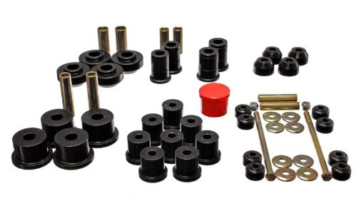 Picture of Energy Suspension 67 - 73 Ford Mustang Black Hyper - flex Master Bushing Set