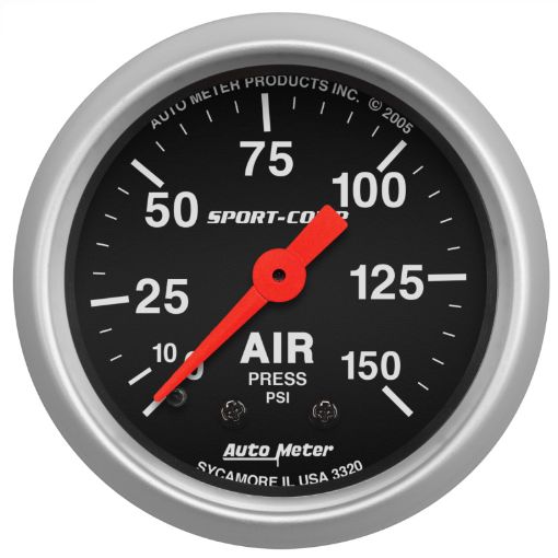 Picture of Autometer Sport Comp 52mm Mechanical Air Pressure Gauge