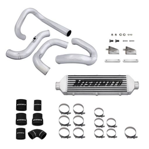 Picture of Mishimoto 10 - 11 Hyundai Genesis Coupe Silver Aluminum Intercooler Kit