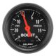 Picture of Autometer Z Series 52mm 20 PSI Mechanical Boost Vacumm Gauge